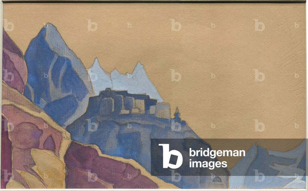 Kardang, album foglia, 1933 (tempera e matita su carta)