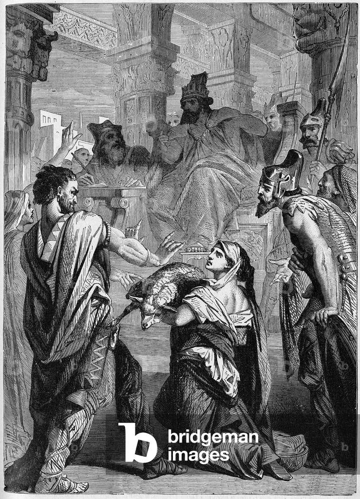 Religion Die Heilige Bibel. Wenn der König den Armen Gerechtigkeit widerfahren lässt, wird sein Thron ewig bes