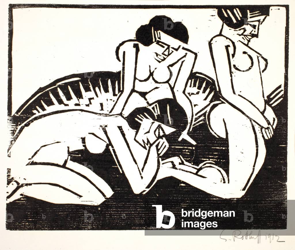 Devozione, 1912 (xilografia)