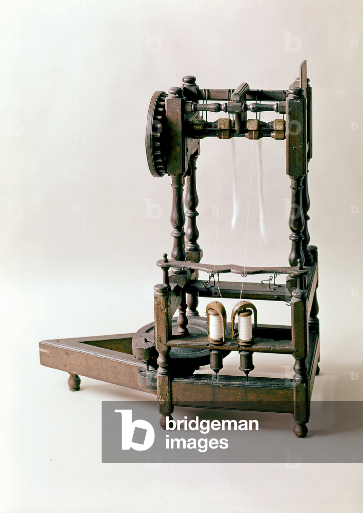 Bild von Sonstiges "Spinnmaschine" 1760 von Richard Arkwright