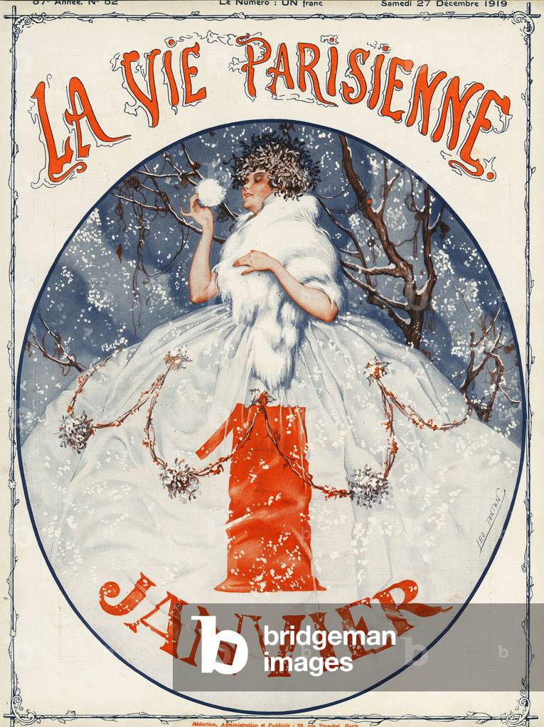 Immagine di Stampa "Copertina della rivista La Vie Parisienne" 1910 di Leo Fontan