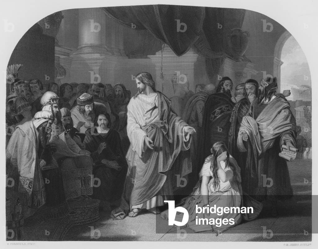 Vai, e peccato non più, dalla foto nella collezione reale (incisione)