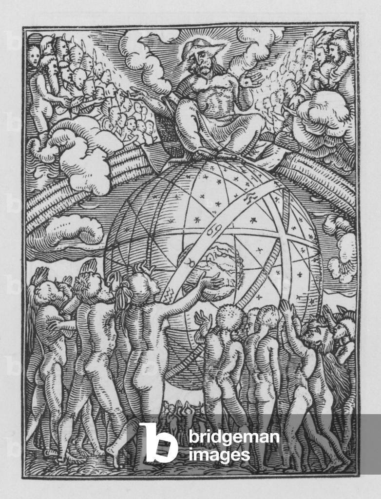 Immagine di Incisione "Holbein s Danza della Morte: Il Giudizio Universale (incisione)" 1858 di Hans Holbein t