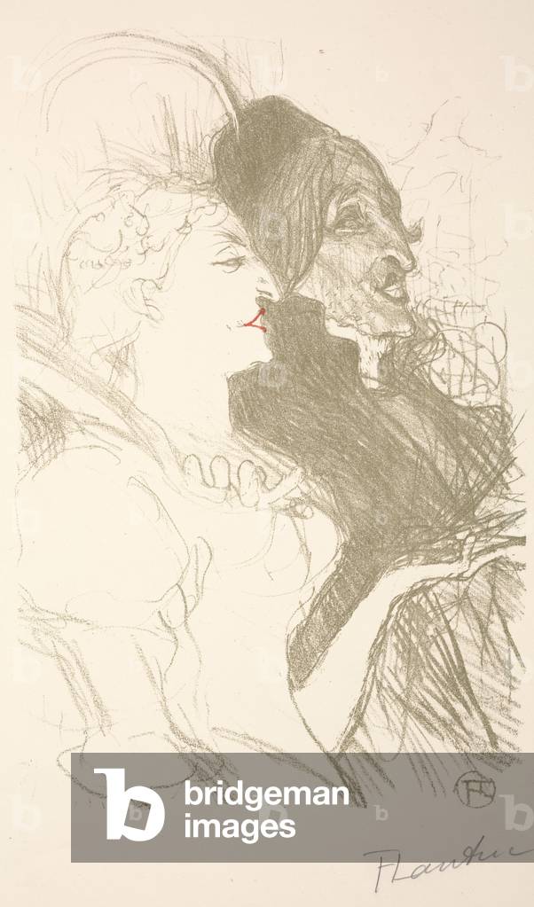 Carnival 1895 by Henri de Toulouse-Lautrec