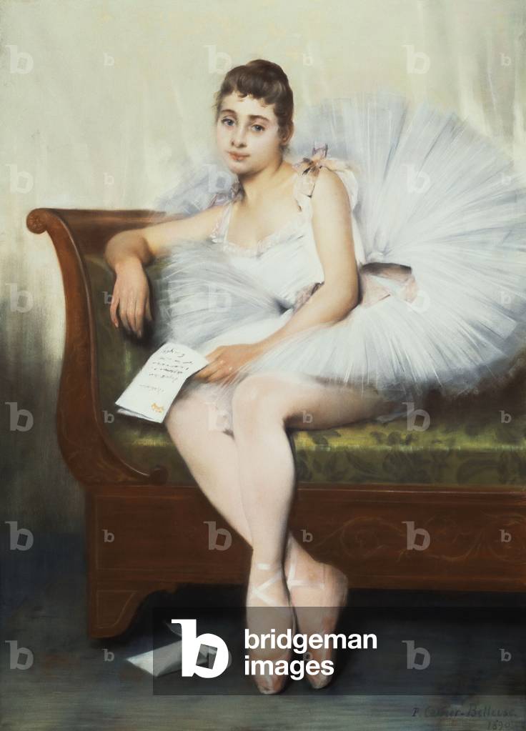 La lettera di rottura, 1890 (pastello su carta)