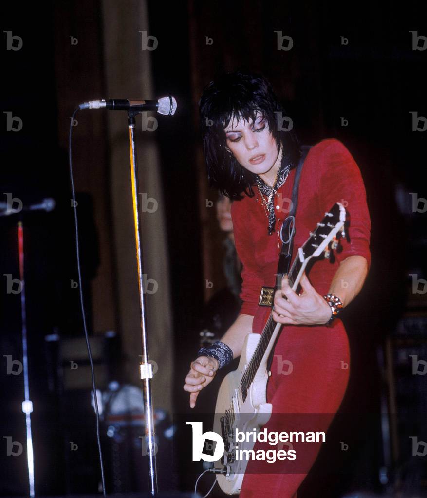 Singer Joan Jett on 12 June 1982 in Berlin.