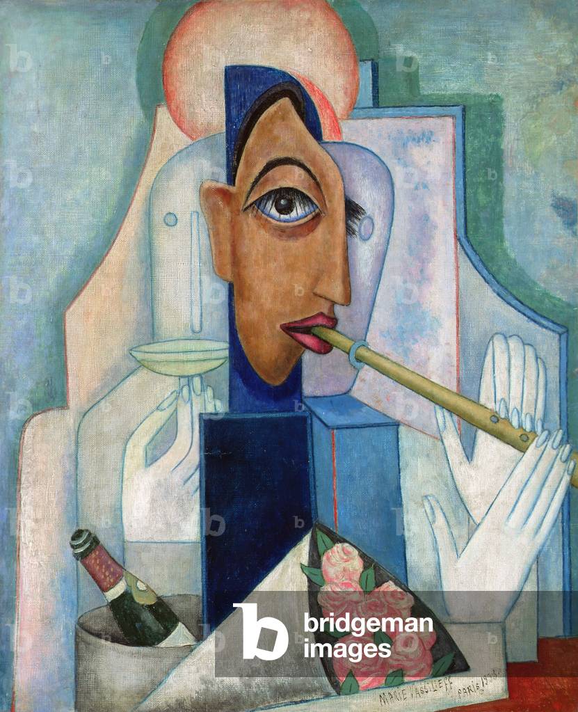 Il flautista, 1938 (olio su tela)