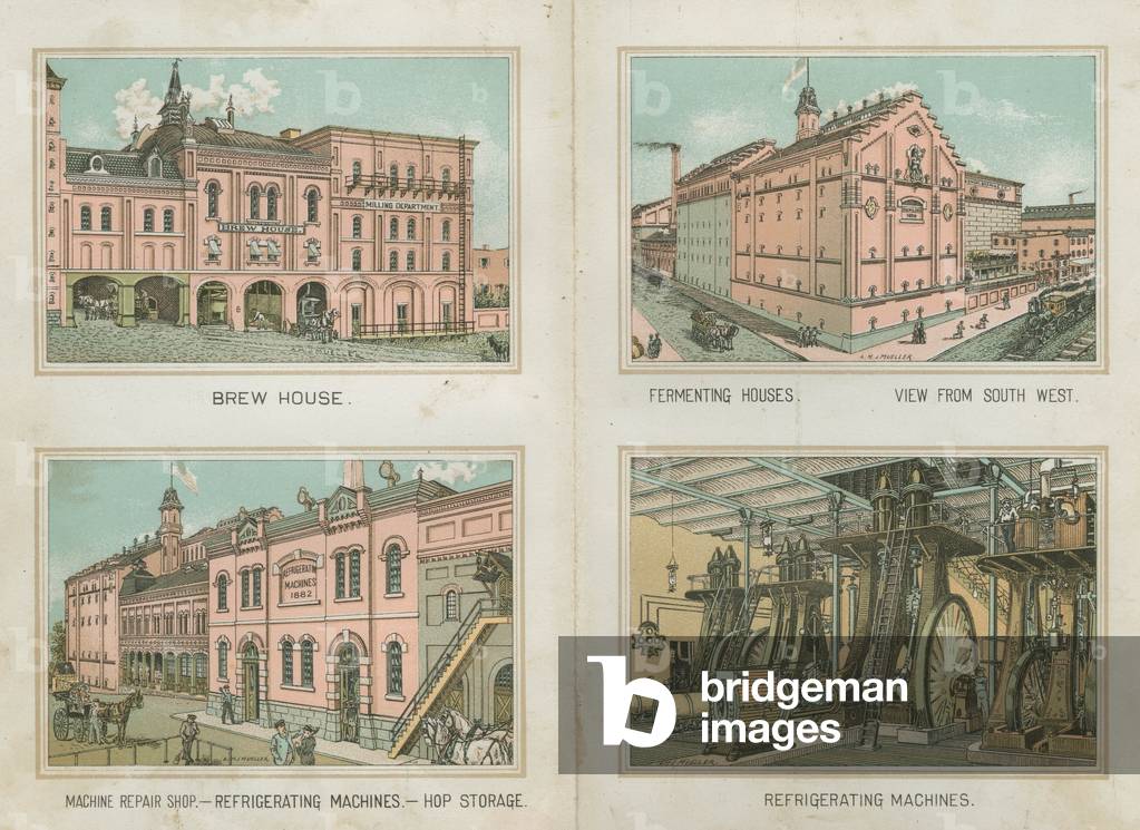 "Brew House", c.1890 von A. M. J. Mueller