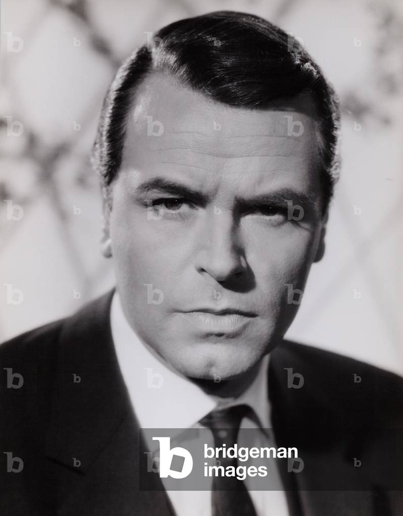 L'acteur autrichien O. W. Fischer dans le film « Menschen im Hotel » 1959