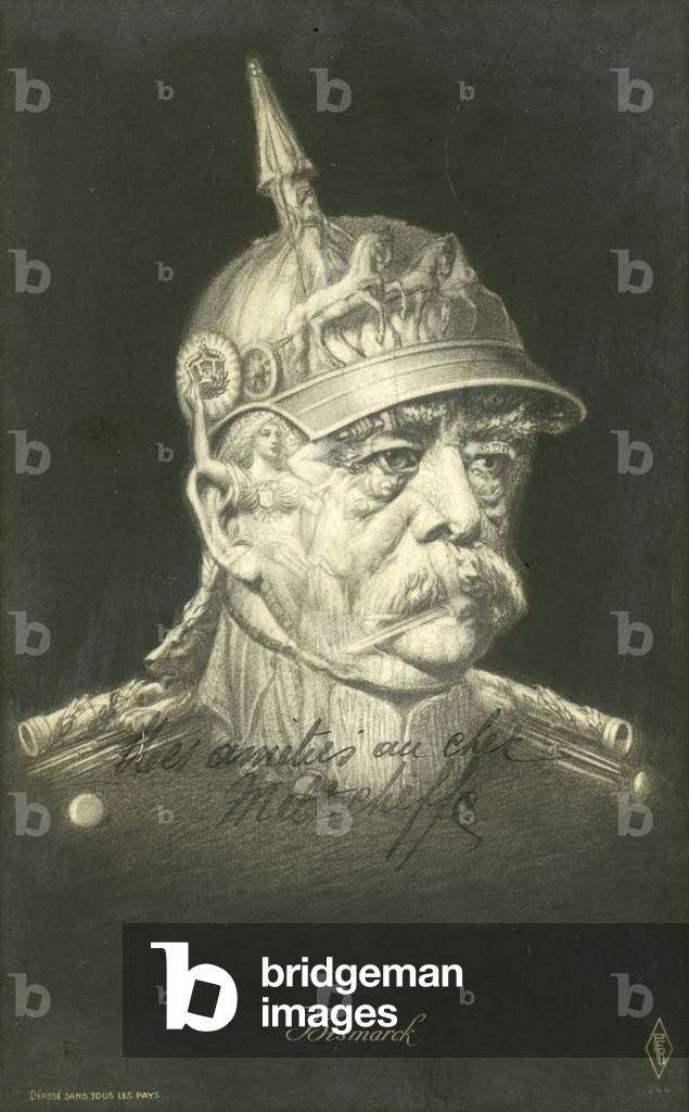 Immagine di Stampa "Otto von Bismarck" di French School
