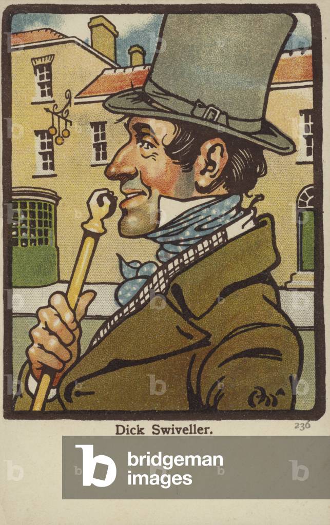 "Dick Swiveller (Farbe litho)" von Monro Scott Orr