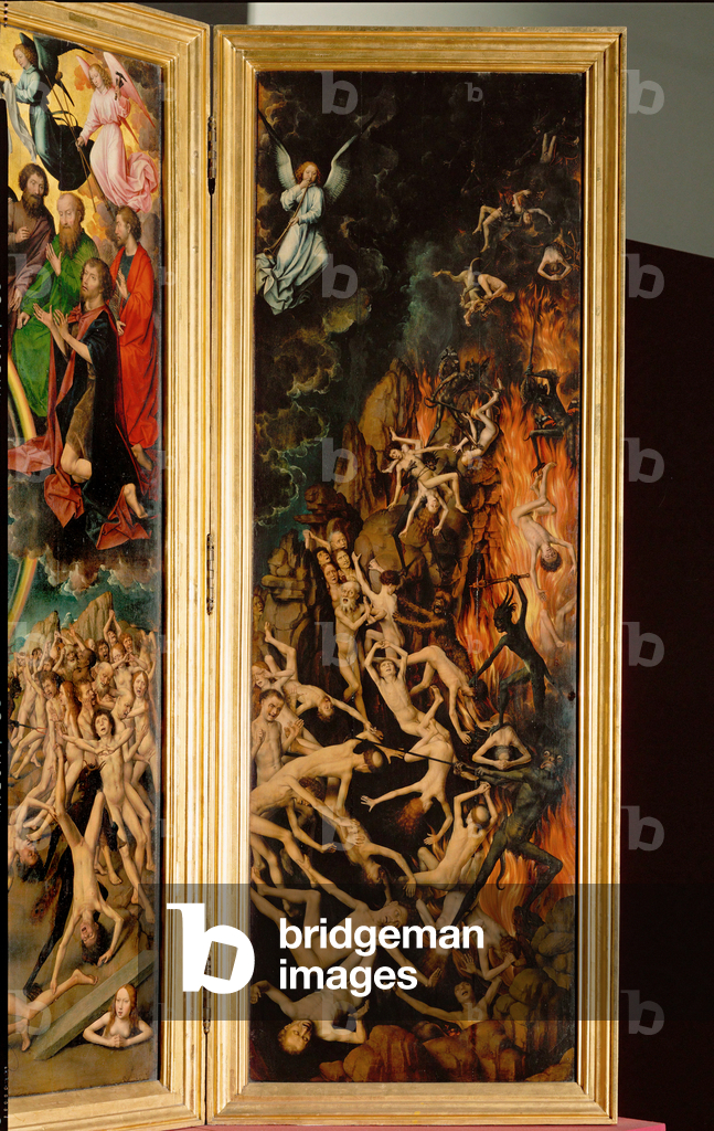 Immagine di Dipinto "Trittico con il Giudizio Universale" 1467 di Hans Memling