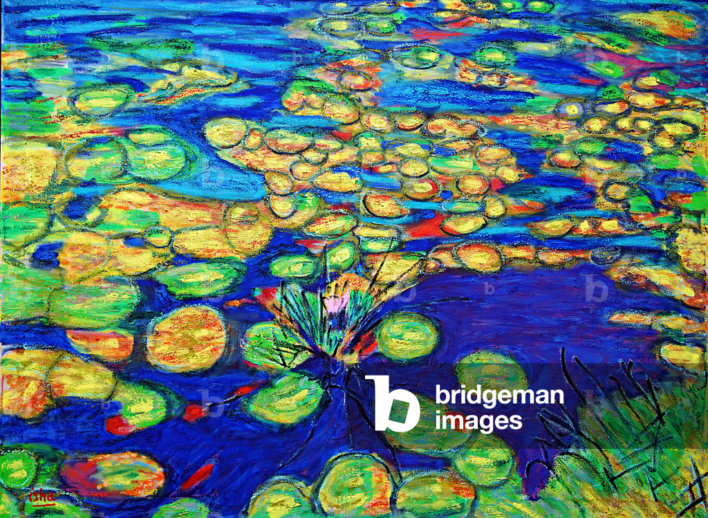 Water Lily,  2019, oil on canvas