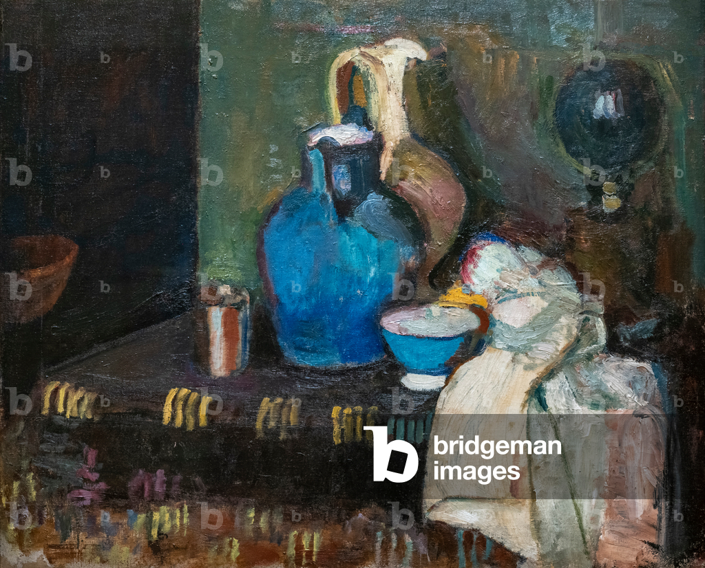 Blue jug,  1901-04 (oil on canvas)