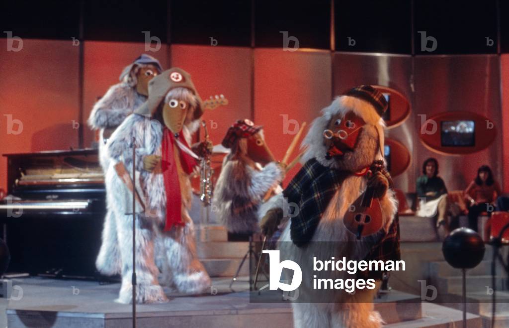 The Wombles se produisant à l'émission musicale « Disco » d'Ilja Richter