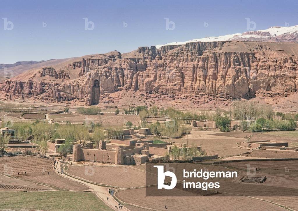 Valle di Bamiyan dei Buddha, Afghanistan, 1969 (foto)