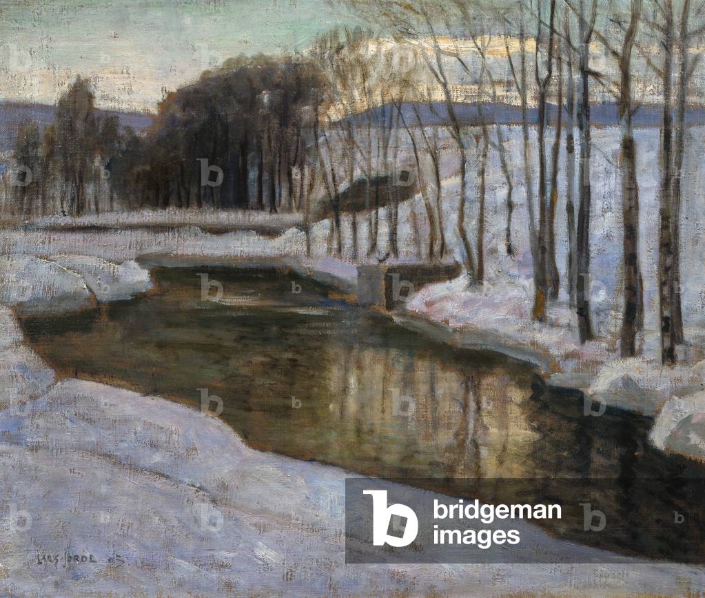 Winter evening by Lars Jorde