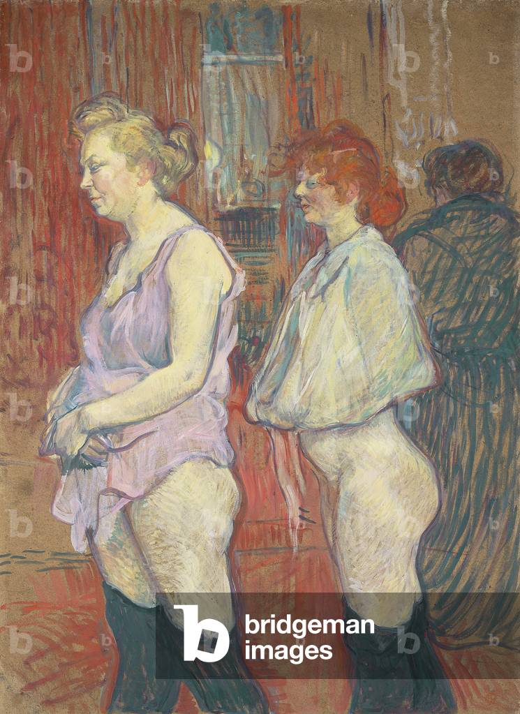 "Rue des Moulins", 1894 von Henri de Toulouse-Lautrec