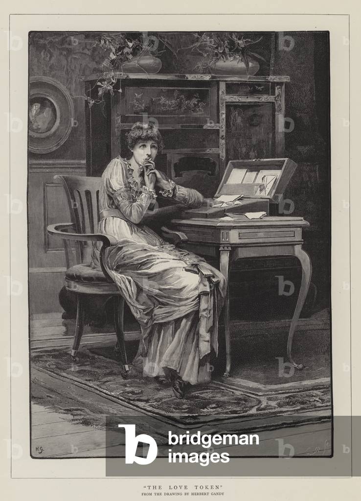 "Il Gettone d'Amore (incisione)" di Herbert Gandy