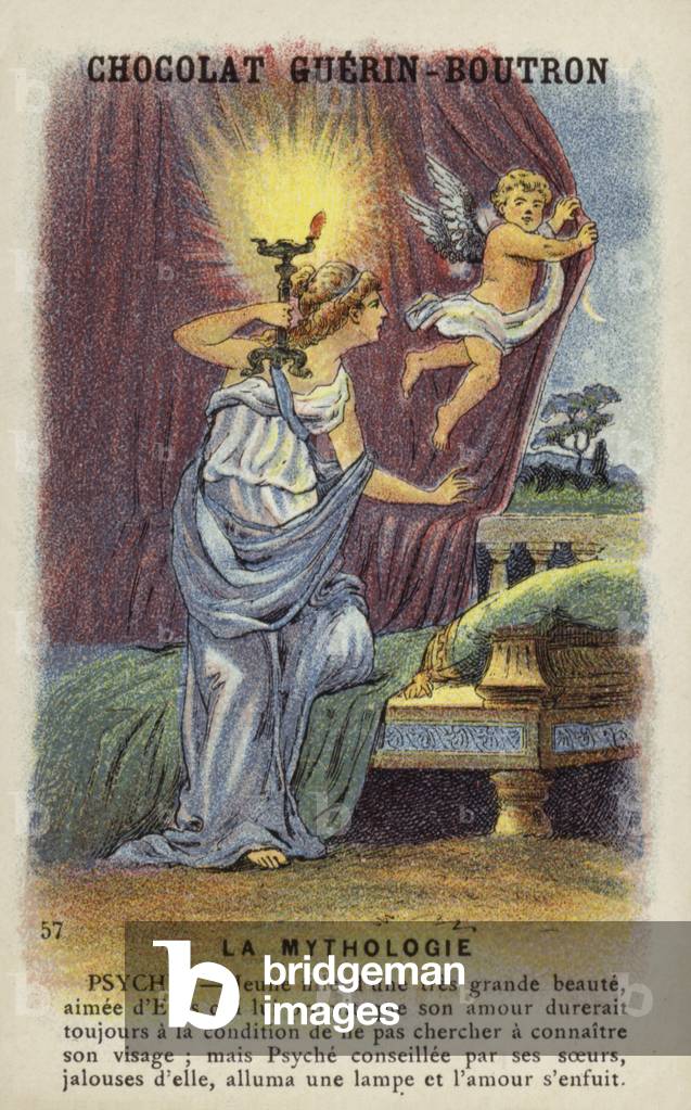 Psyché (chromolitho) 1801 par French School