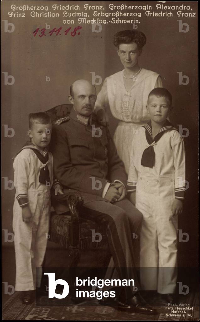 Bild von Fotografie "Ak Großherzog Friedrich Franz" von German Photographer