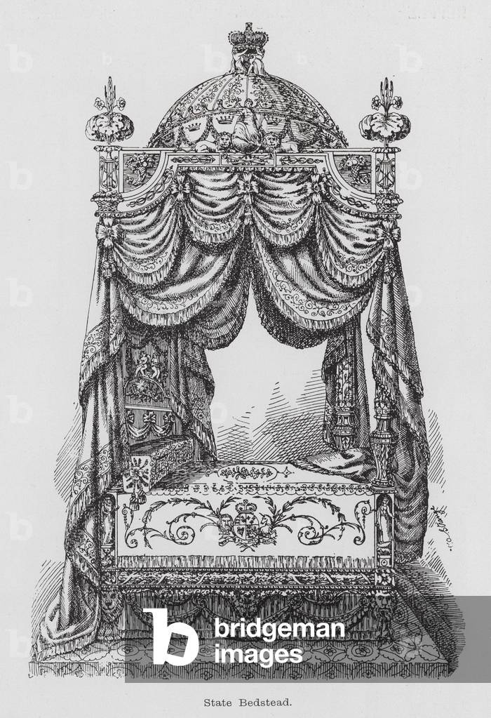 State Bedstead (litho)