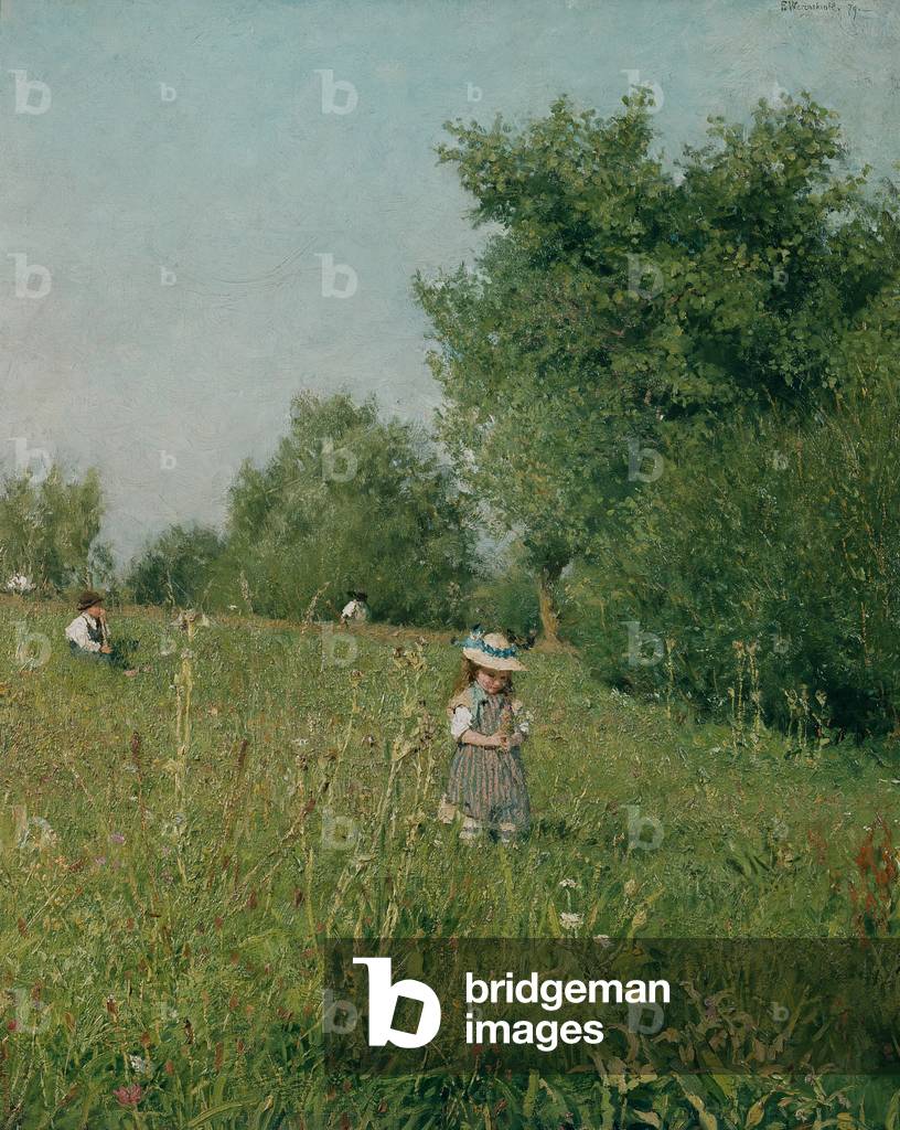 "Sole" 1879 di Erik Theodor Werenskiold