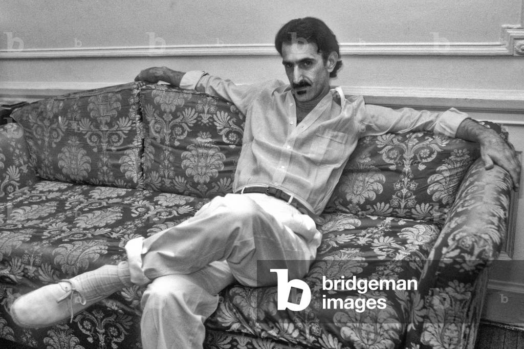 Immagine di Fotografia "Frank Zappa" 1982 di Marcello Mencarini, b/w