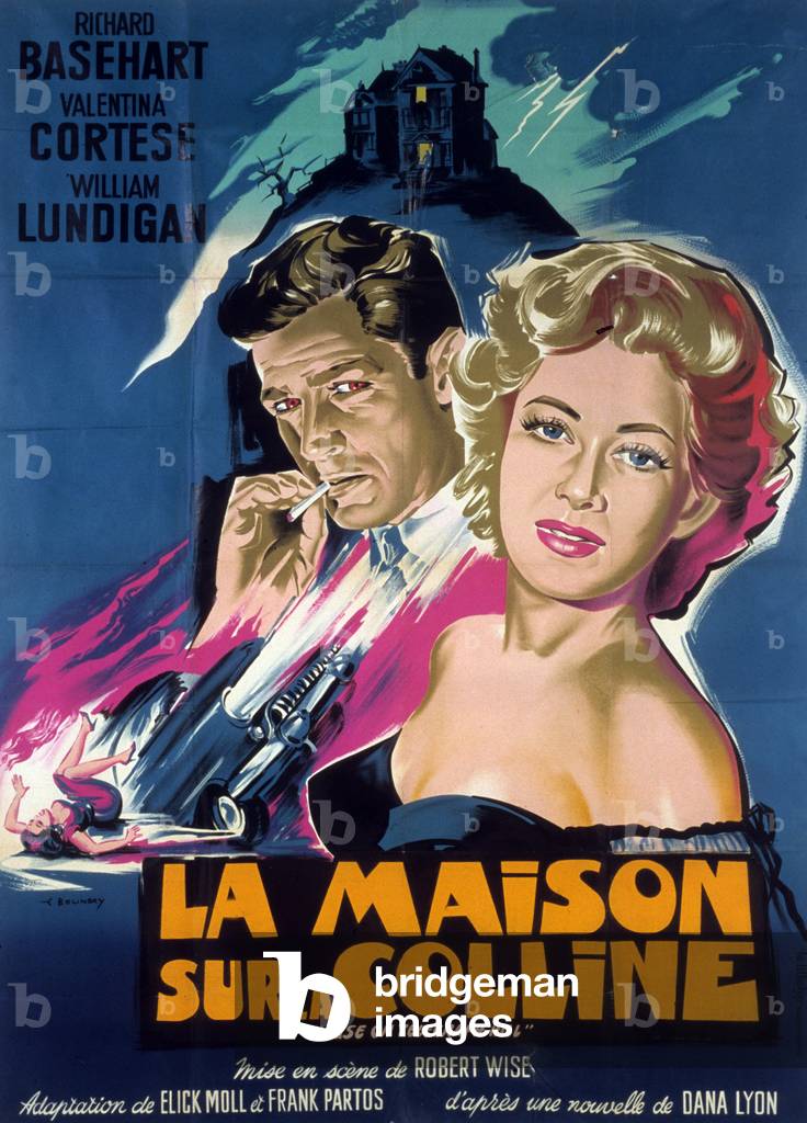 Casa sulla collina del Telegrafo, 1951 (poster)