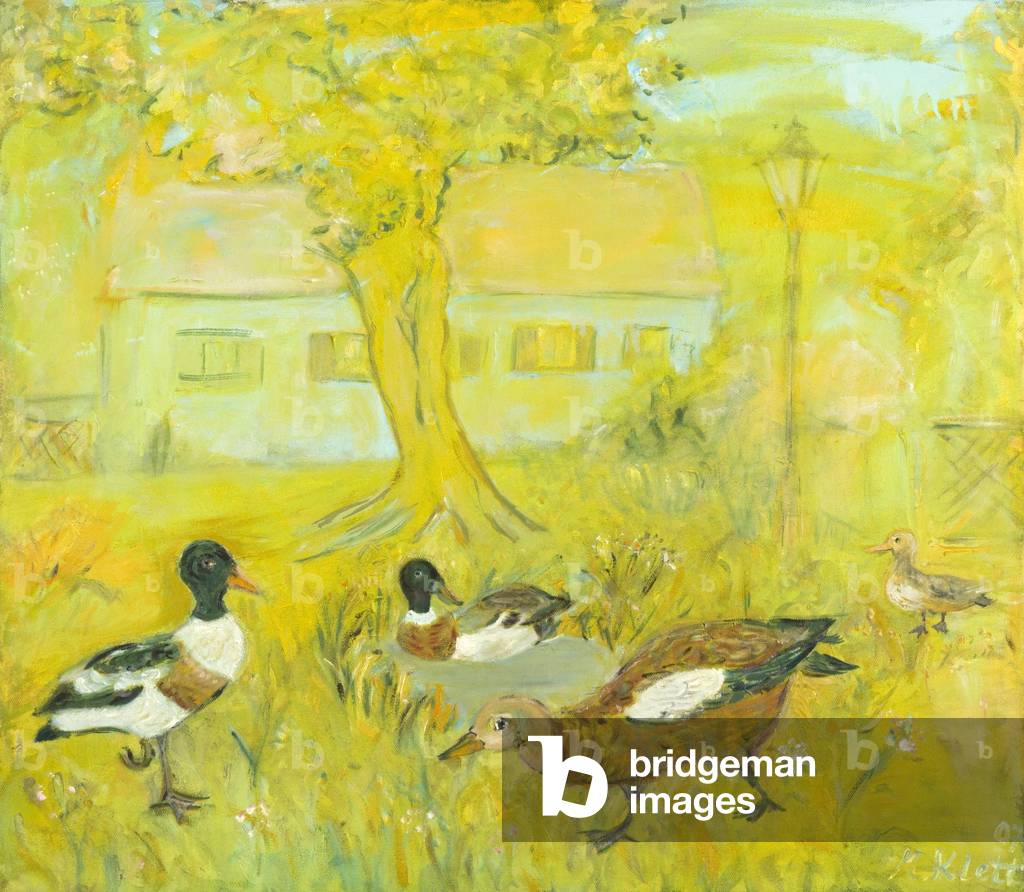 Enten, 2007 (öl auf leinwand)