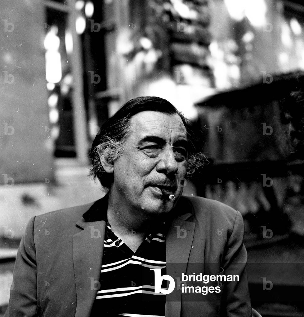 Image de Photographie représentant Lucien Bodard par Louis Monier, b/w