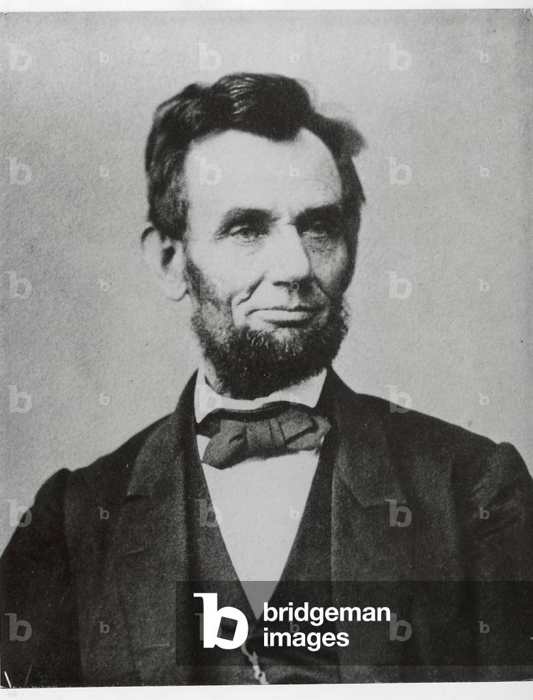 Immagine di Fotografia "Abraham Lincoln (foto b/n)" di American Photographer, b/w