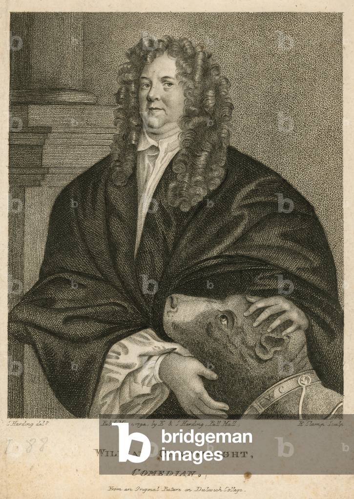 William Cartwright by English Artist, b/w