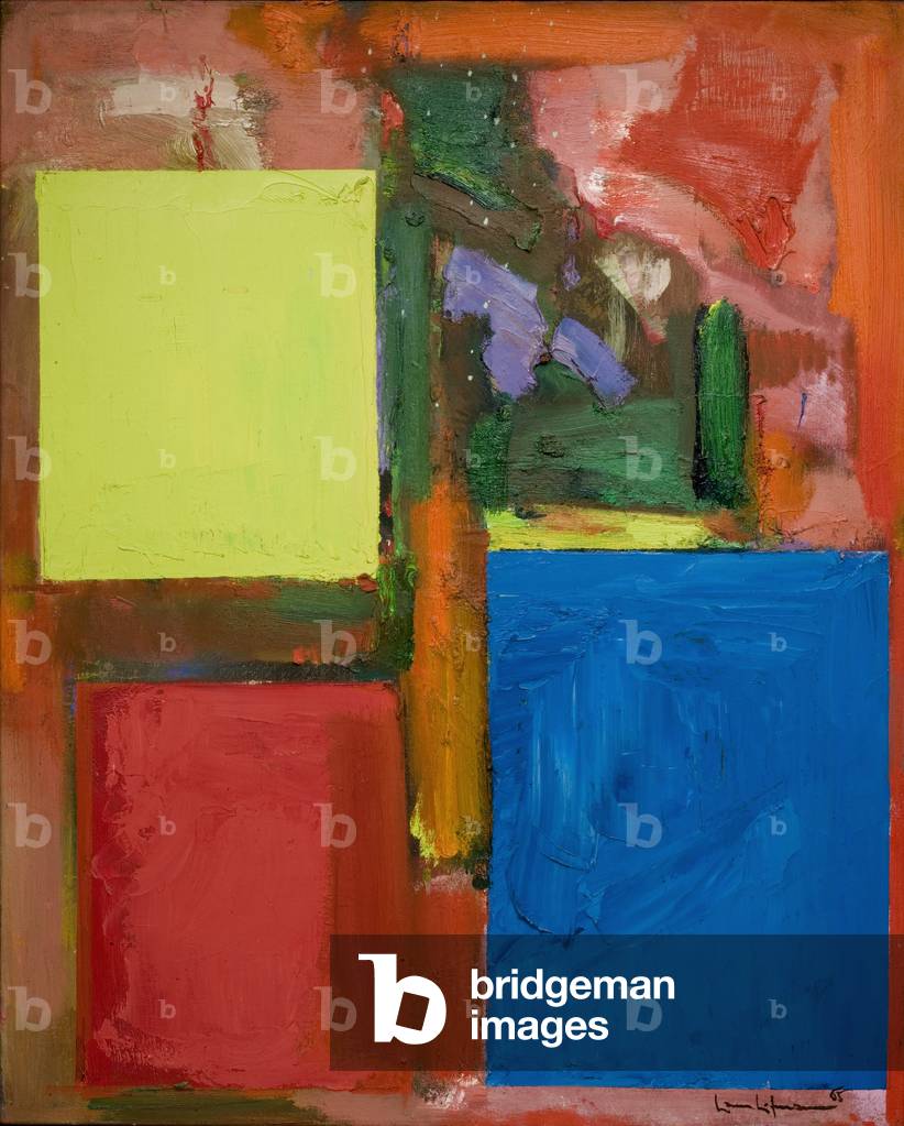 Golden It Glows into a New Day, 1965 (öl auf leinwand)