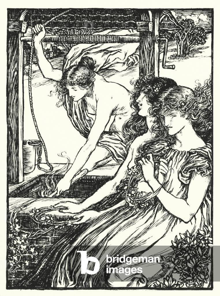 Shakespeares Sonette, Sonett CLIV (Litho)