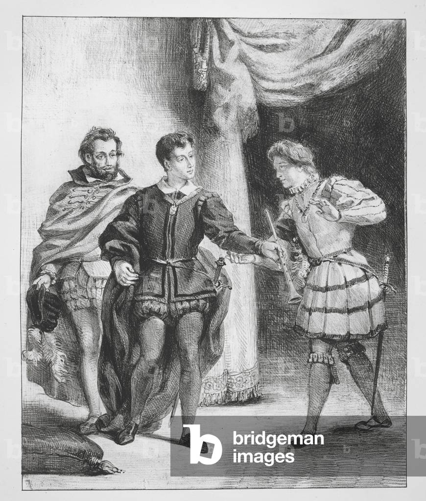 Akt III, Szene ii. Hamlet und Guildenstern.