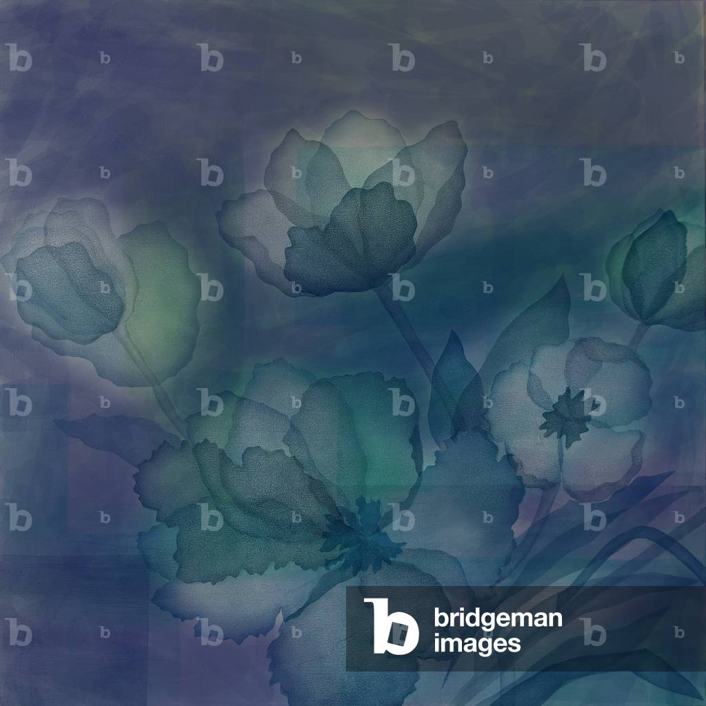 Image of Painting depicting Dark Anenome 2019 by Hermione Carline