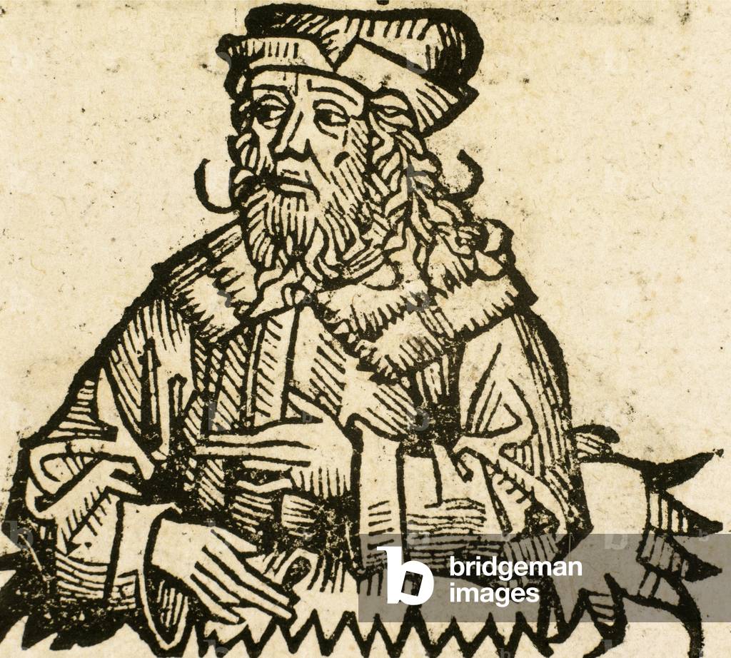 Immagine di Incisione "Xenofilo (IV secolo a.C.). Ritratto (incisione)", b/w