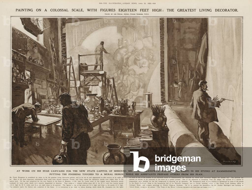 Dipingere su scala colossale (lito)