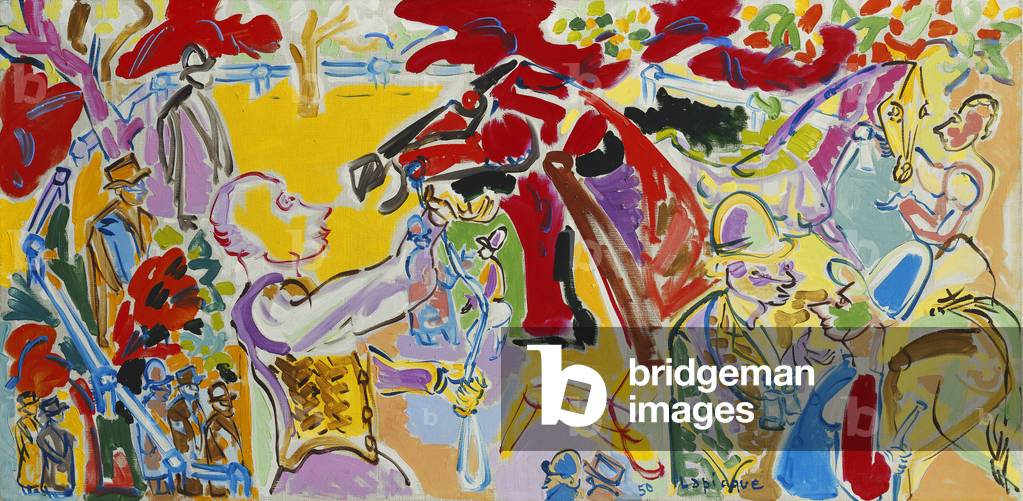 L ultima guida; Les Derniers Conseils, 1950 (olio su tela)