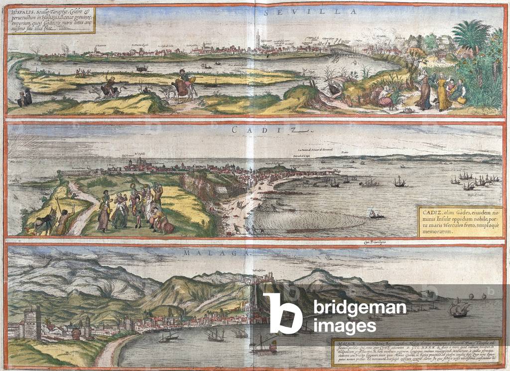 Seville, Cadice, Malaga, Spagna