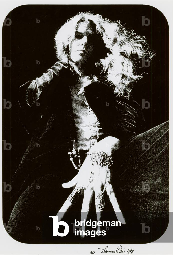 Janis Joplin, 1968 (Gelatine Silberprint)