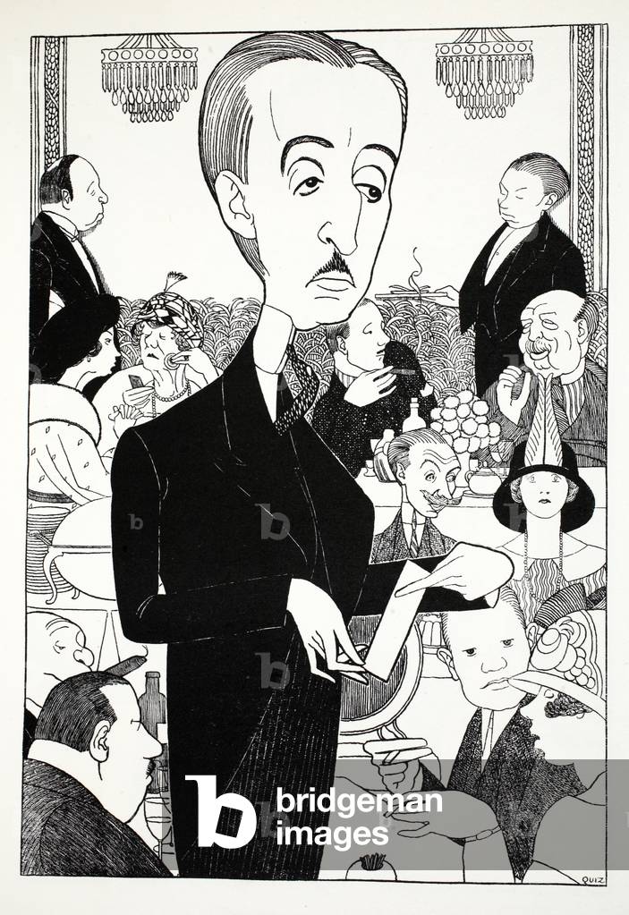 Immagine di Stampa "M. Luigi all'Embassy Club", 1926 di Powys Evans