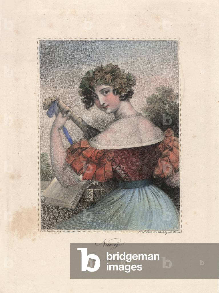 Nanny, Lipsia, 1840 circa (incisione)