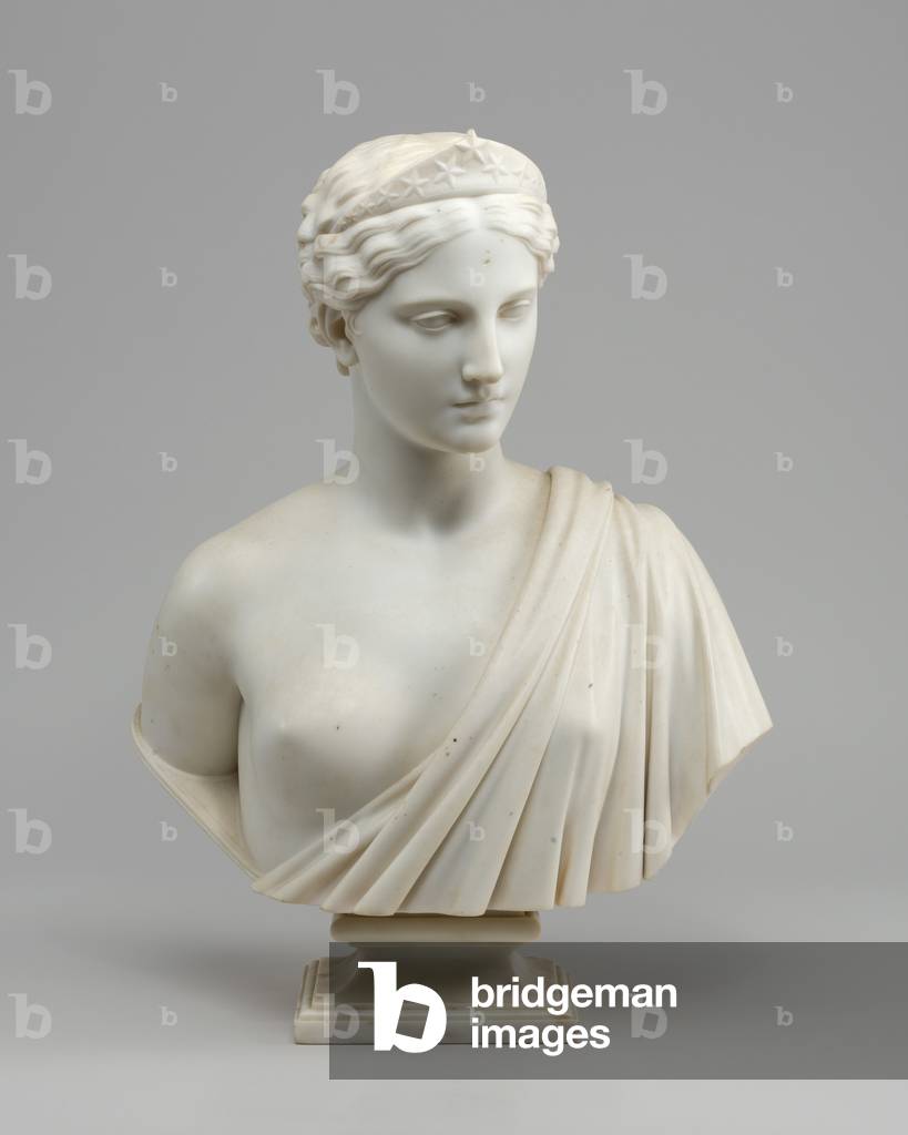 Amerika, 1850-54 (Marmor)