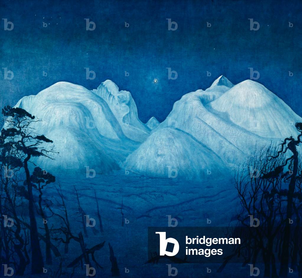 Winternacht in Rondane, 1914