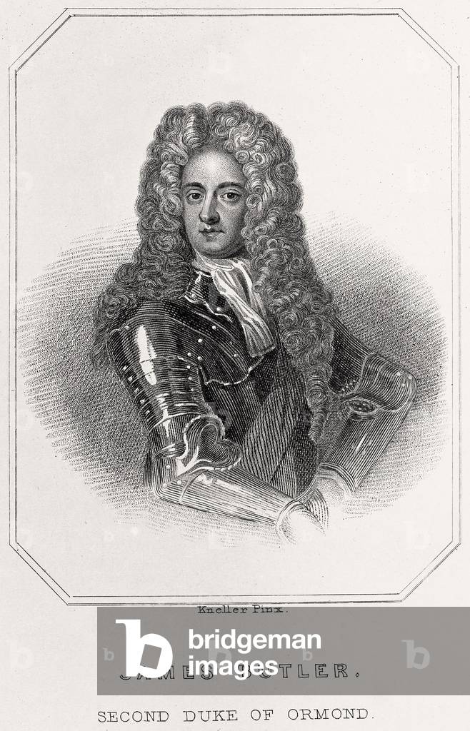 Image of Print depicting Portrait of James Butler 1835 by English Artist, b/w