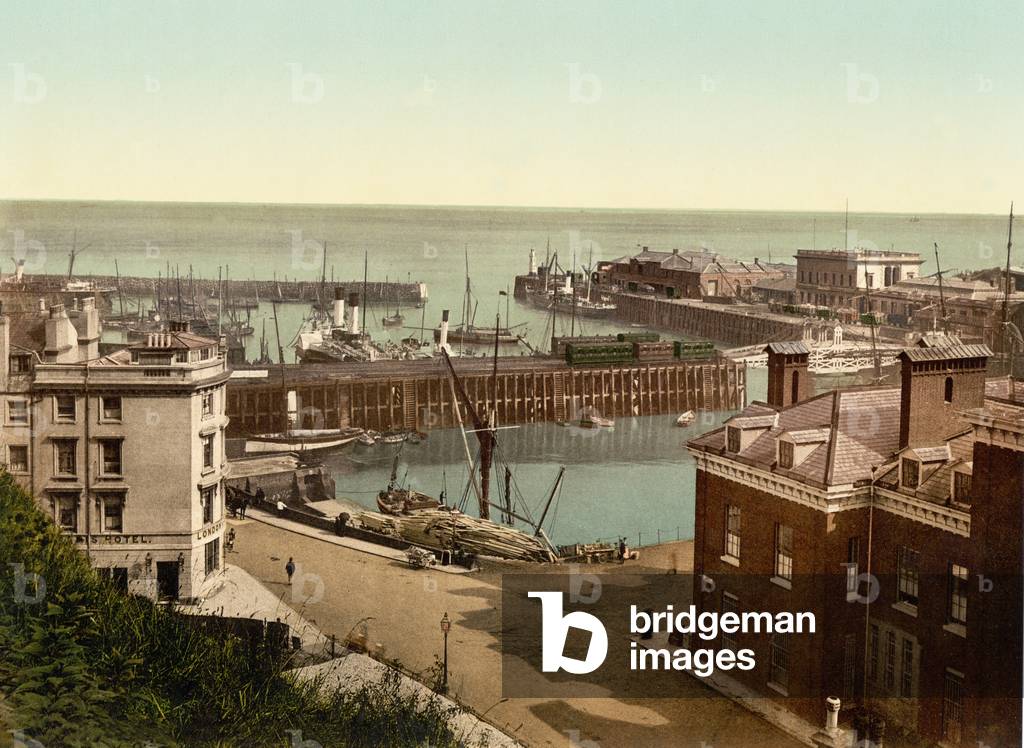 Bild von Fotografie "Der Hafen" von English School