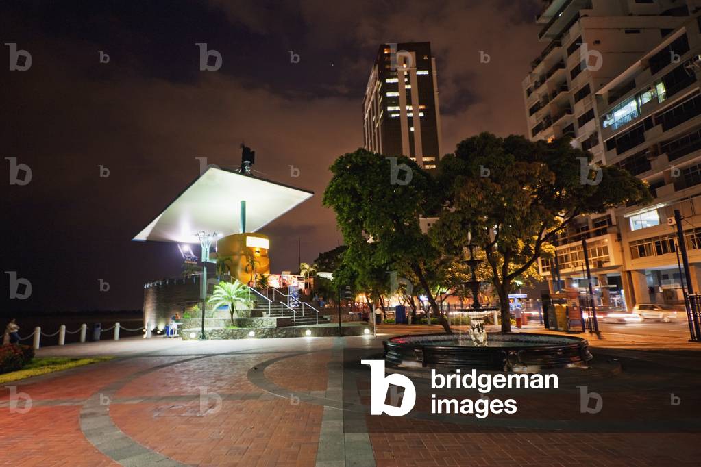 Image Of Restaurant On The Malecon 2000 At Night Guayaquil Guayas 