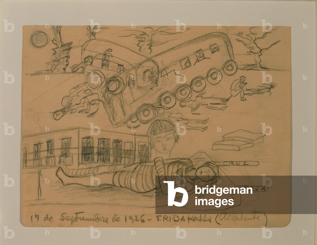 L'accident, 1926 (dessin)